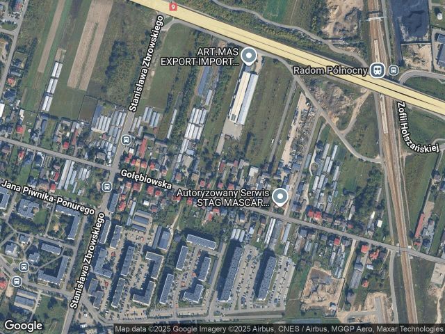 Działka budowlana Radom Gołębiów-Wojtostwo, ul. Gołębiowska. Zdjęcie 1