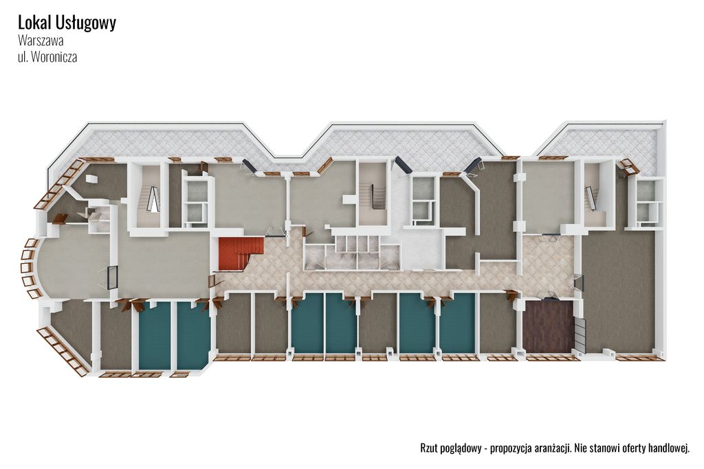 Biuro Warszawa Mokotów, ul. Jana Pawła Woronicza. Zdjęcie 19
