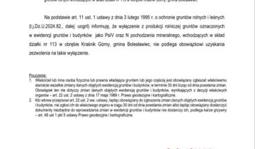 Działka budowlana Kraśnik Górny