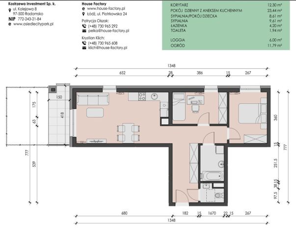 Mieszkanie 3-pokojowe Zgierz, ul. Konstantynowska. Zdjęcie 12