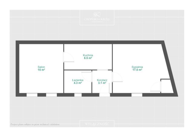 Mieszkanie 2-pokojowe Gostyń, ul. Kolejowa. Zdjęcie 18