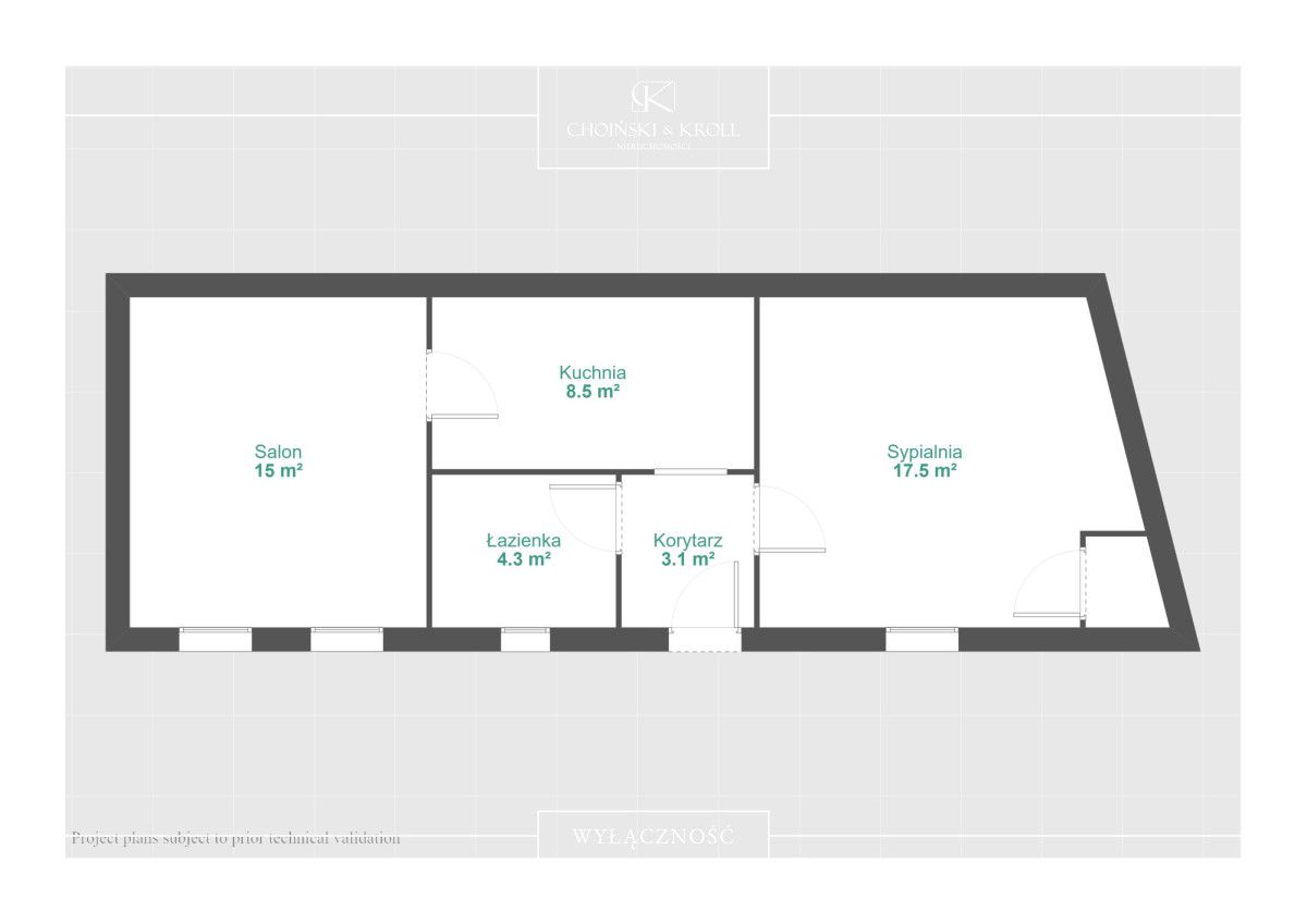 Mieszkanie 2-pokojowe Gostyń, ul. Kolejowa. Zdjęcie 18