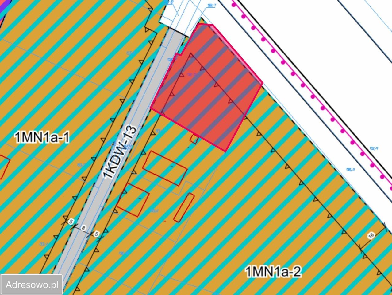 Działka budowlana Kazuń Nowy, ul. Ordona. Zdjęcie 4