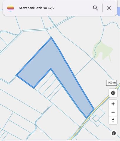 Działka rolna Szczepanki. Zdjęcie 1