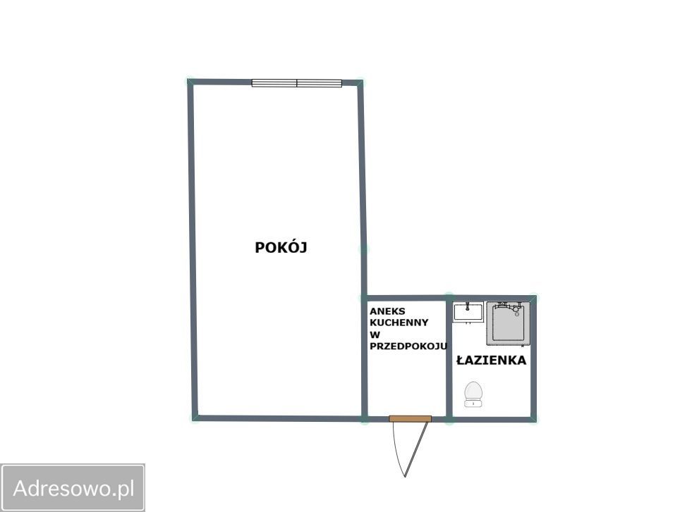 Mieszkanie 1-pokojowe Warszawa Śródmieście, ul. Marszałkowska. Zdjęcie 6