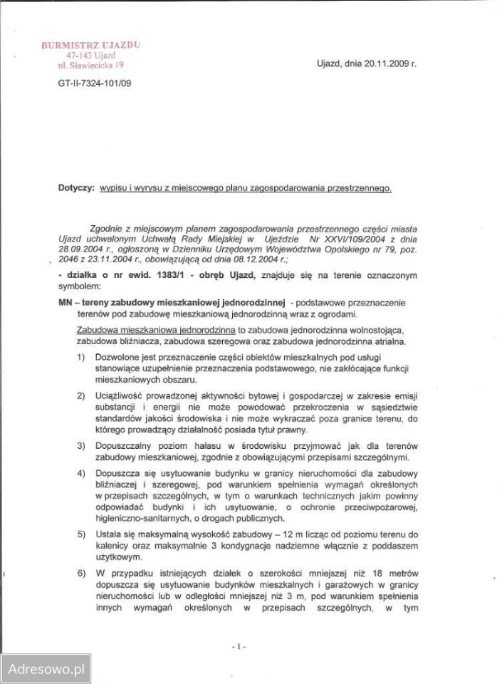 Działka budowlana Ujazd, ul. Traugutta. Zdjęcie 12