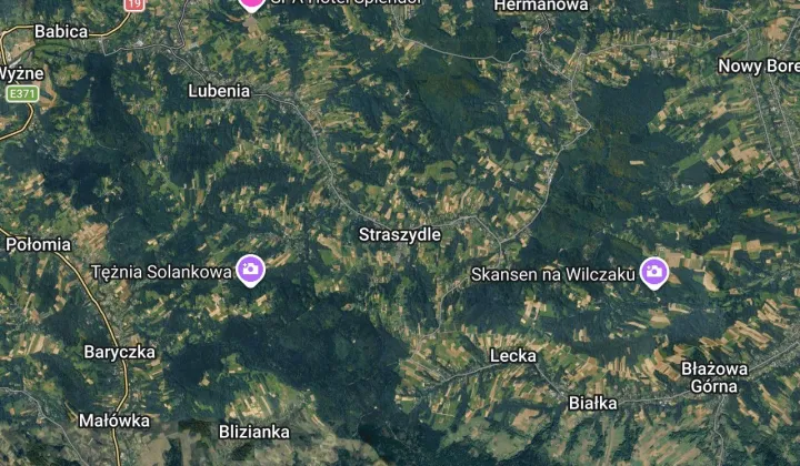 Działka budowlana Straszydle