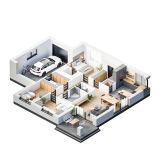 dom wolnostojący, 4 pokoje Dosin, ul. Rajska. Zdjęcie 2