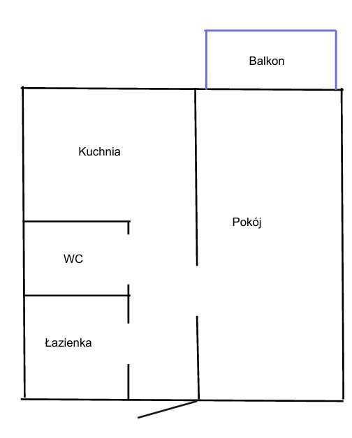 Mieszkanie 1-pokojowe Olsztyn, ul. Marcina Kasprzaka. Zdjęcie 8