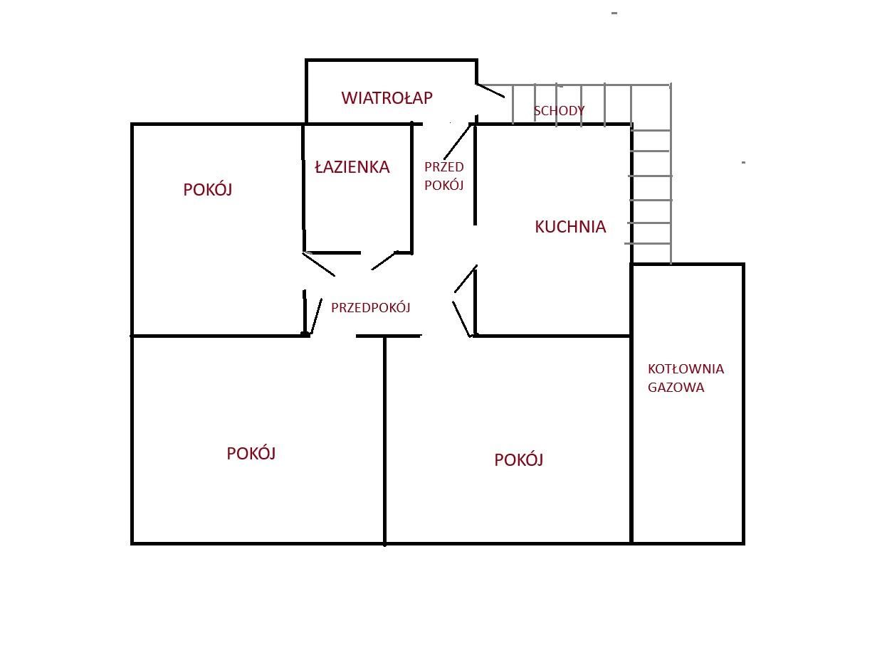 dom wolnostojący, 4 pokoje Zychorzyn. Zdjęcie 7