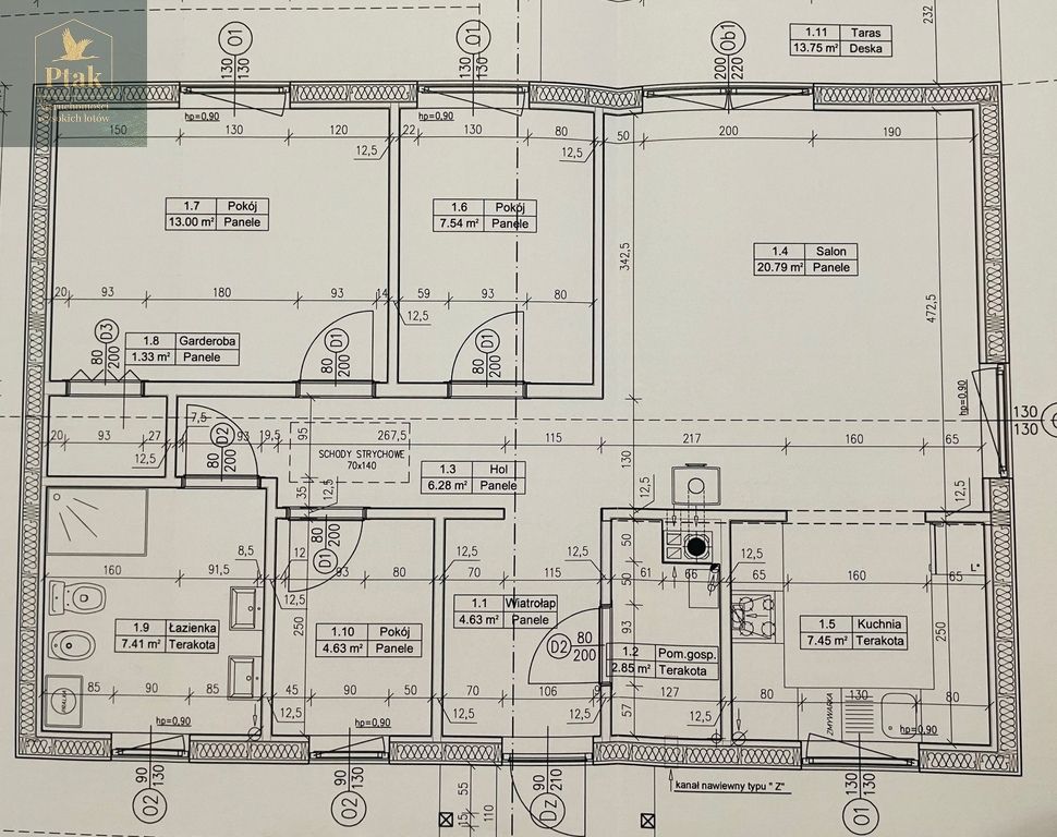 dom wolnostojący, 4 pokoje Boruja. Zdjęcie 4