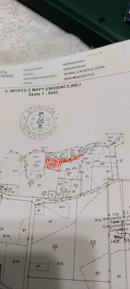 Działka budowlana Mąkoszyce. Zdjęcie 2