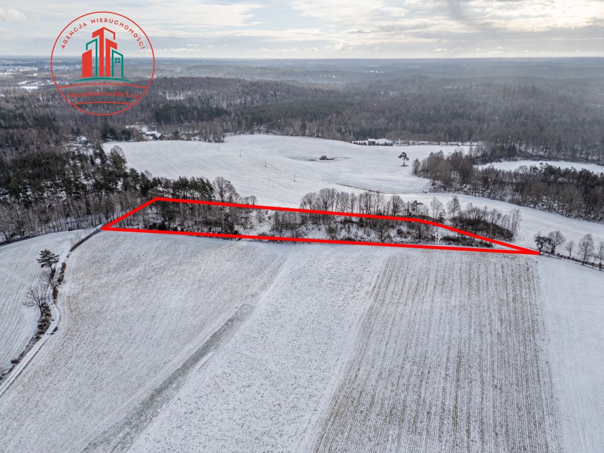 Działka budowlana Łąkie. Zdjęcie 2