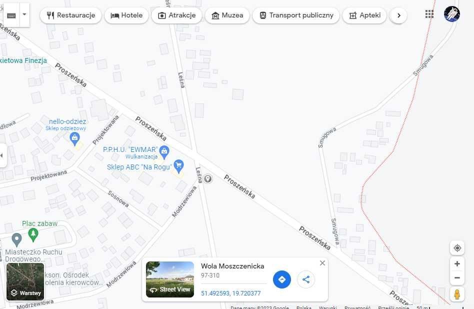 Działka rolna Wola Moszczenicka, ul. Leśna. Zdjęcie 4