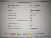 Działka inwestycyjna Różan, ul. Kwiatowa. Zdjęcie 3