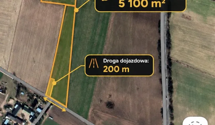 Działka rolno-budowlana Kruszka, Kruszka