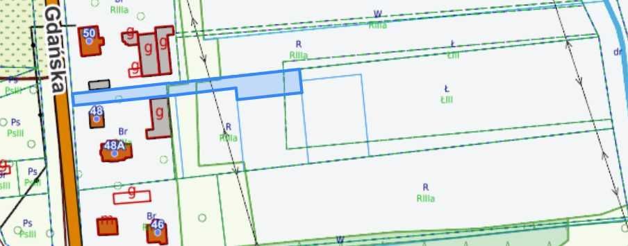 Działka budowlana Suchy Dąb, ul. Gdańska. Zdjęcie 4