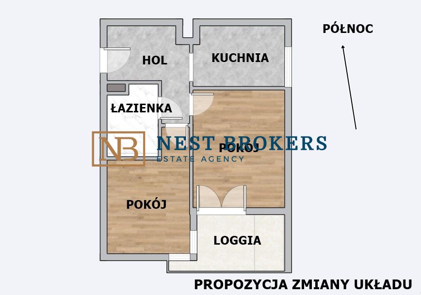 Mieszkanie 2-pokojowe Kraków Bieńczyce, ul. Bolesława Orlińskiego. Zdjęcie 2