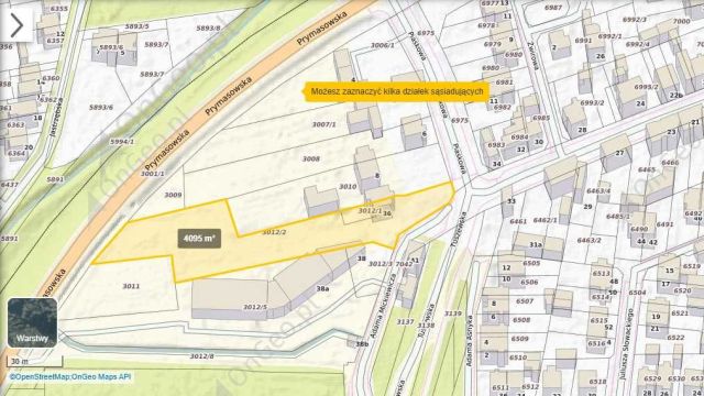 Działka budowlana Łowicz, ul. Adama Mickiewicza. Zdjęcie 1