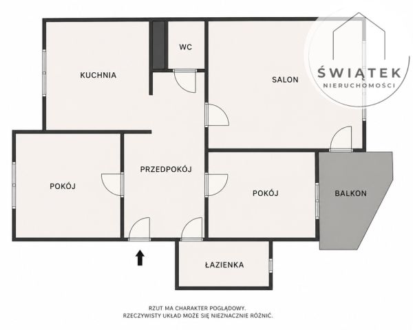 Mieszkanie 3-pokojowe Toruń, ul. Jana Długosza. Zdjęcie 11