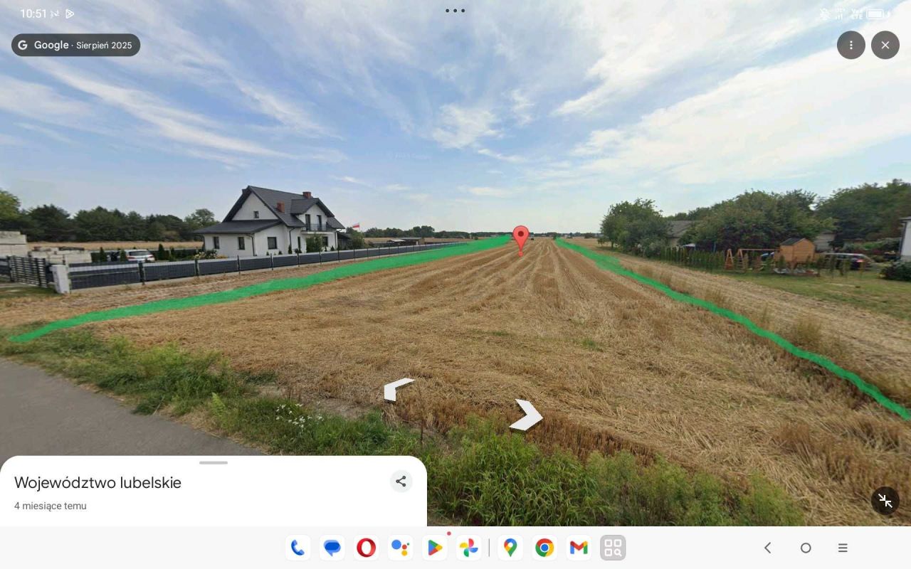 Działka rolno-budowlana Krzesimów