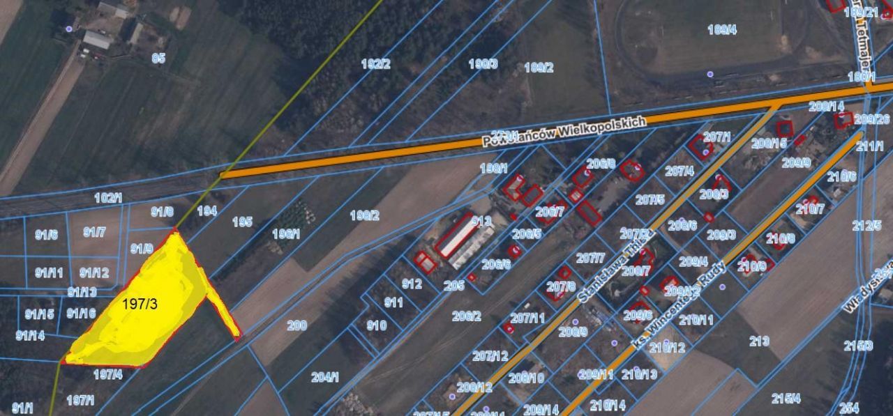 Działka budowlana Kobyla Góra Sójka, ul. Powstańców Wielkopolskich. Zdjęcie 2