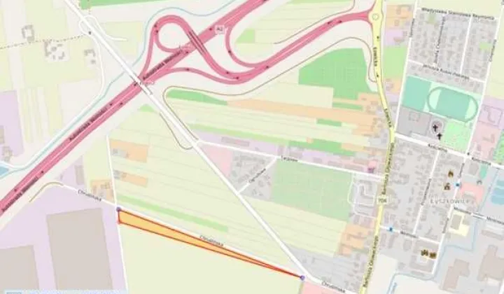 Działka rolna Łyszkowice