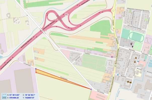 Działka rolna Łyszkowice. Zdjęcie 1