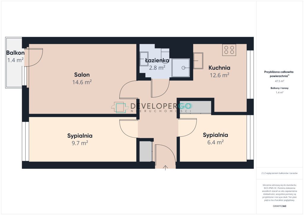 Mieszkanie 3-pokojowe Białystok Wygoda, ul. Wasilkowska. Zdjęcie 17