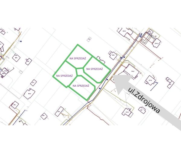 Działka budowlana Niewodnica Kościelna, ul. Zdrojowa. Zdjęcie 9