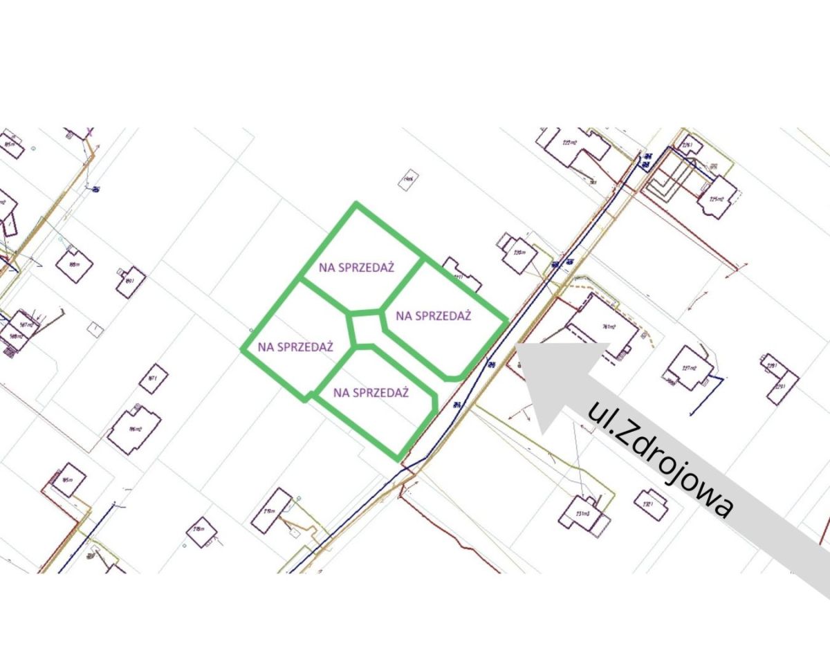 Działka budowlana Niewodnica Kościelna, ul. Zdrojowa. Zdjęcie 9
