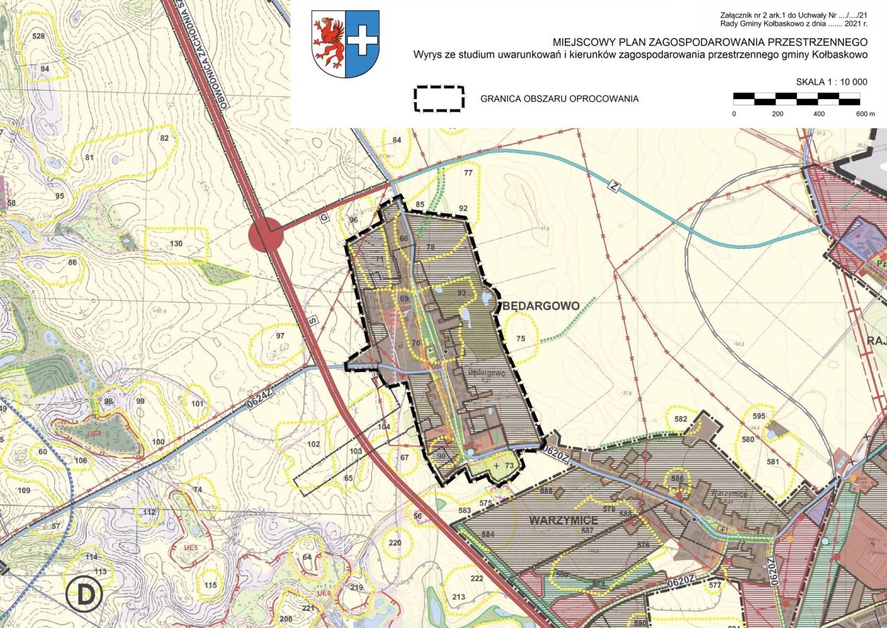 Działka rolna Będargowo. Zdjęcie 4