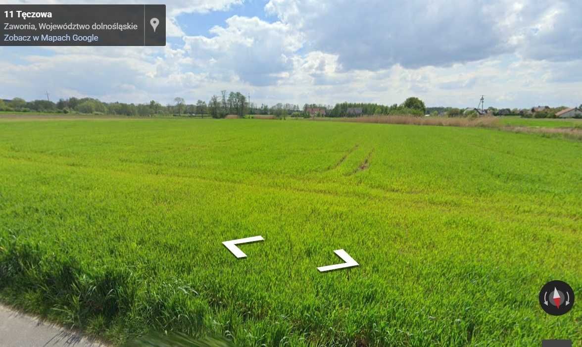 Działka budowlana Zawonia, ul. Tęczowa