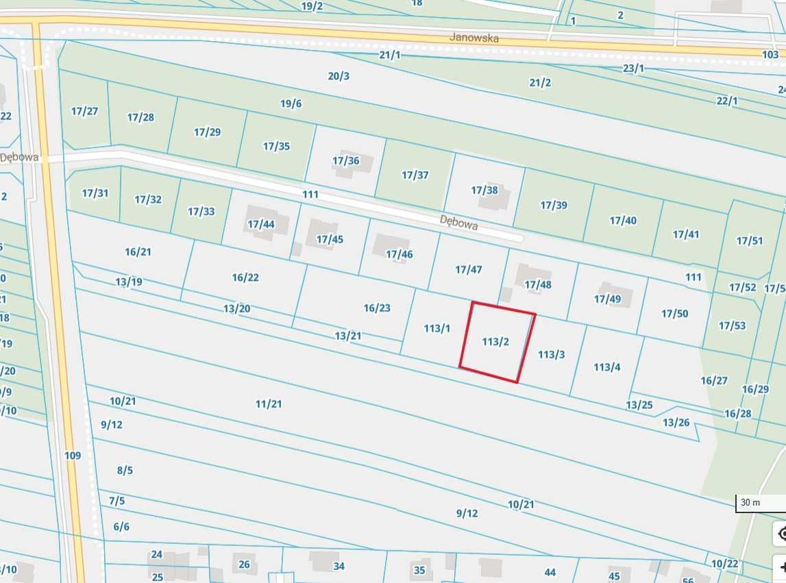 Działka budowlana Siedlce, ul. Kasztanowa. Zdjęcie 2