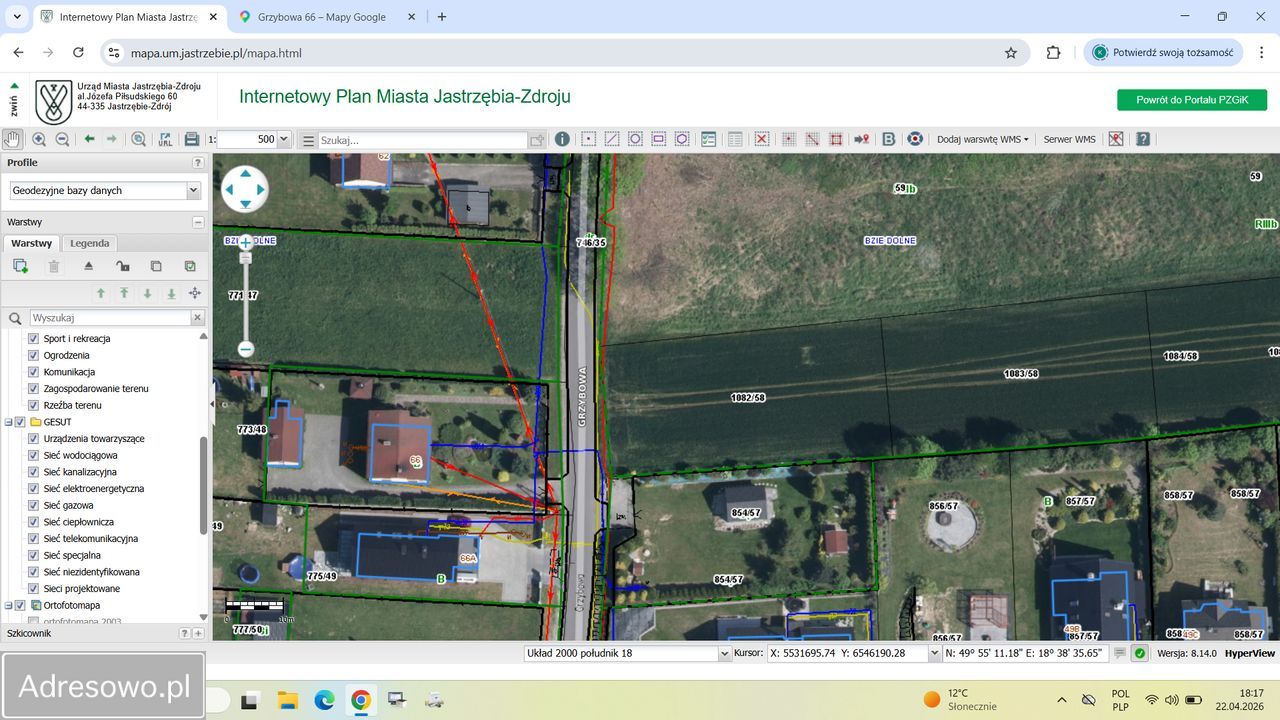 Działka budowlana Jastrzębie-Zdrój Bzie Dolne, ul. Grzybowa. Zdjęcie 2