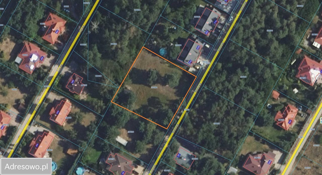 Działka budowlana Borowa Góra, ul. Sosnowa