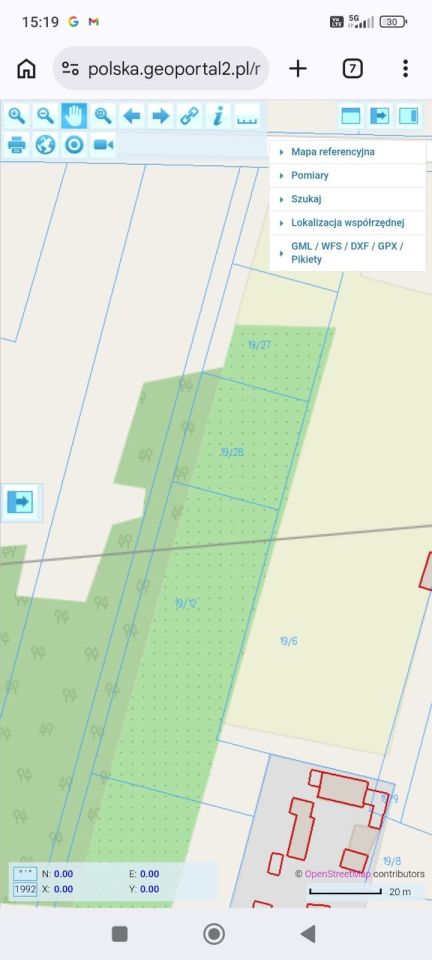 Działka budowlana Albinów. Zdjęcie 2