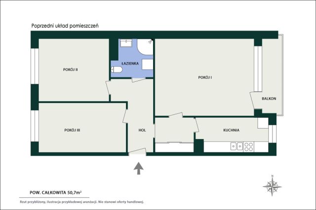 Mieszkanie 2-pokojowe Warszawa Bielany, ul. Honoriusza Balzaka. Zdjęcie 13