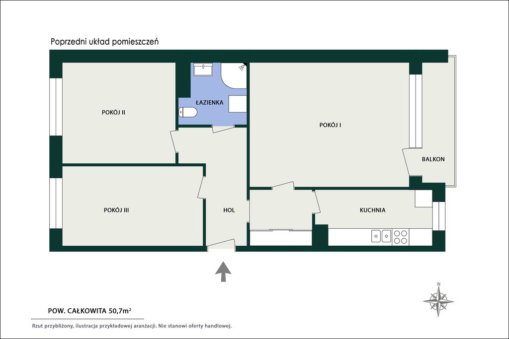 Mieszkanie 2-pokojowe Warszawa Bielany, ul. Honoriusza Balzaka. Zdjęcie 13