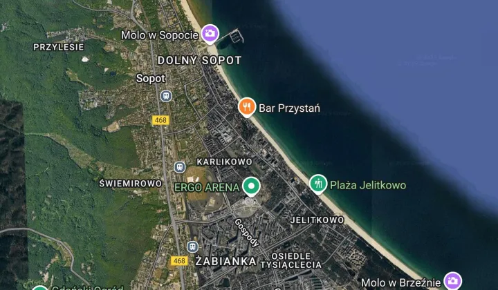 Mieszkanie 4-pokojowe Sopot, ul. Bitwy pod Płowcami