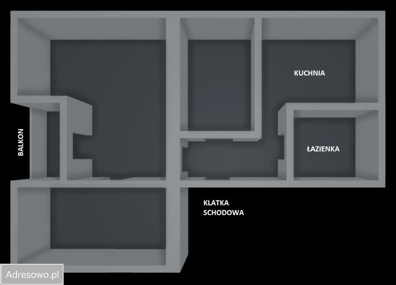 Mieszkanie 3-pokojowe Zabrze Centrum, ul. Wolności. Zdjęcie 6