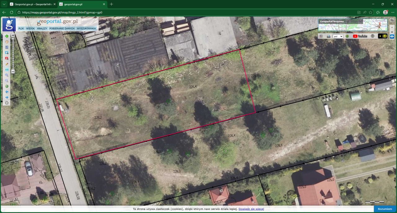 Działka budowlana Zwierzyniec Borek Drugi, ul. Monopolowa. Zdjęcie 2