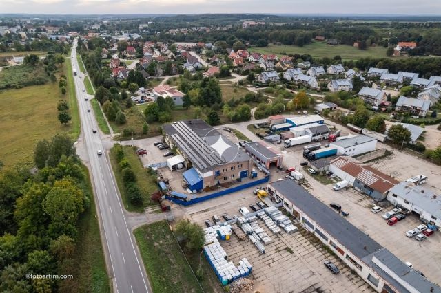 Hala/magazyn Olsztynek, ul. Mrongowiusza. Zdjęcie 1
