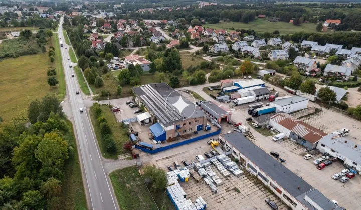 Hala/magazyn Olsztynek, ul. Mrongowiusza