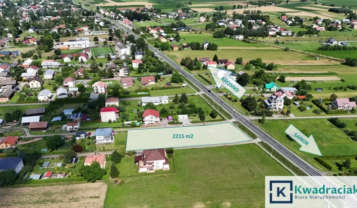 Działka budowlana Długie, ul. Sanocka