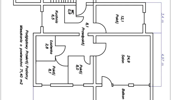 Mieszkanie 5-pokojowe Lipsk, Pusta 15/20