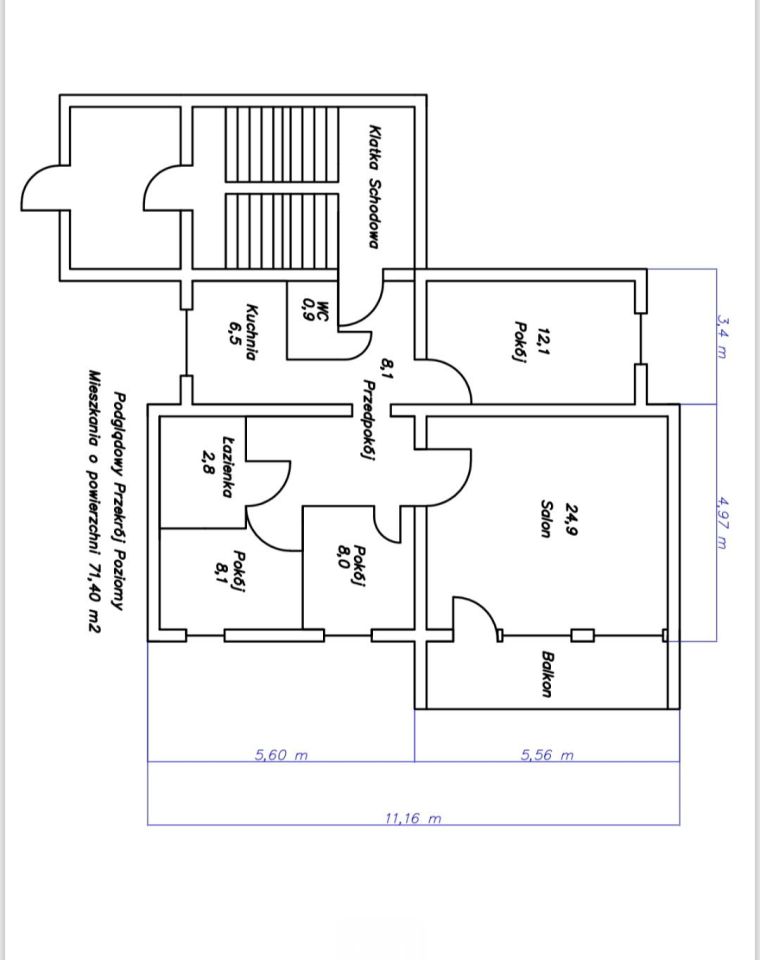 Mieszkanie 5-pokojowe Lipsk, ul. Pusta. Zdjęcie 1