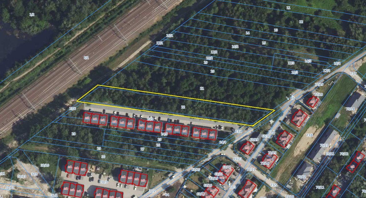 Działka budowlana Zielonka, ul. Jerzego Bartnika "Magika"