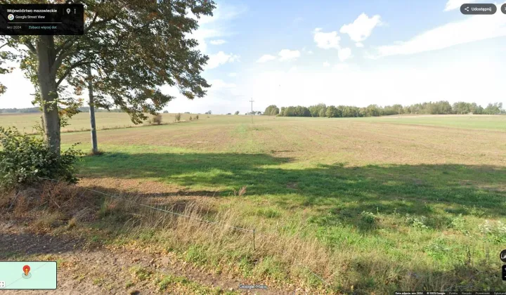 Działka rolna Bogdany Wielkie