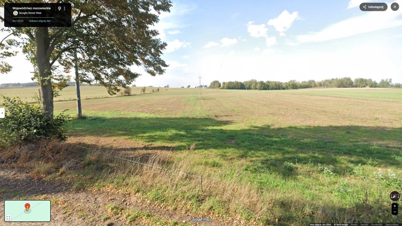 Działka rolna Bogdany Wielkie